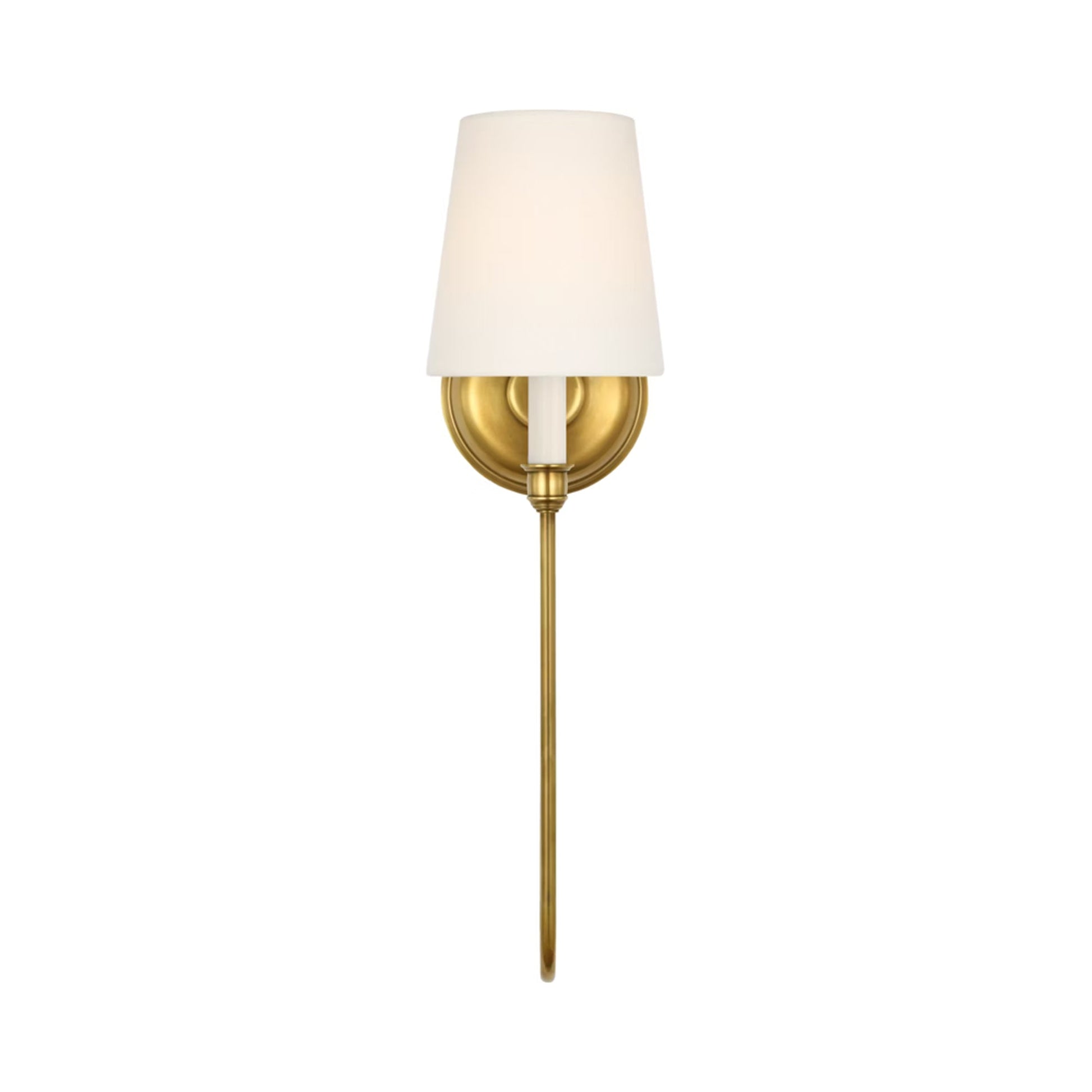 Vendome Deep Arm Wall Light in Detail.