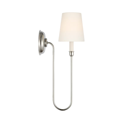 Vendome Deep Arm Wall Light in Detail.