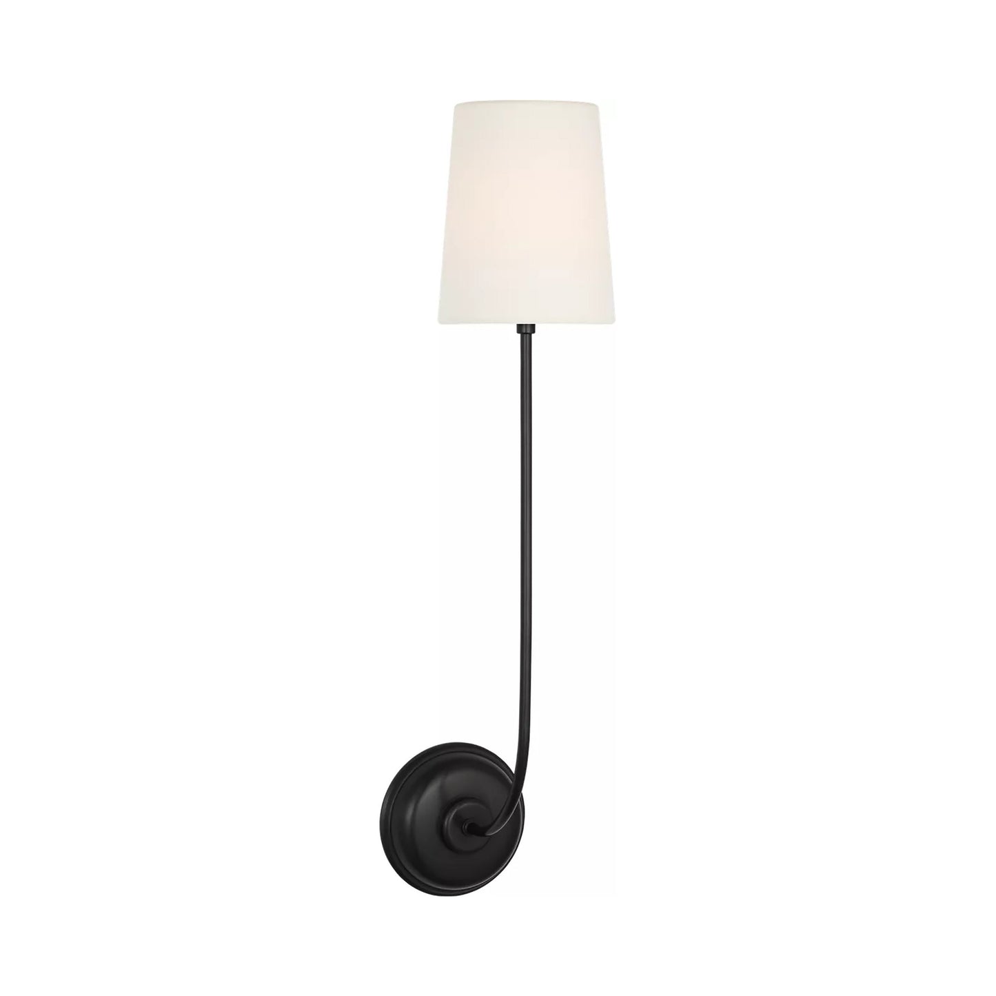 Vendome LED Rechargeable Wall Light in Bronze (26.25-Inch).