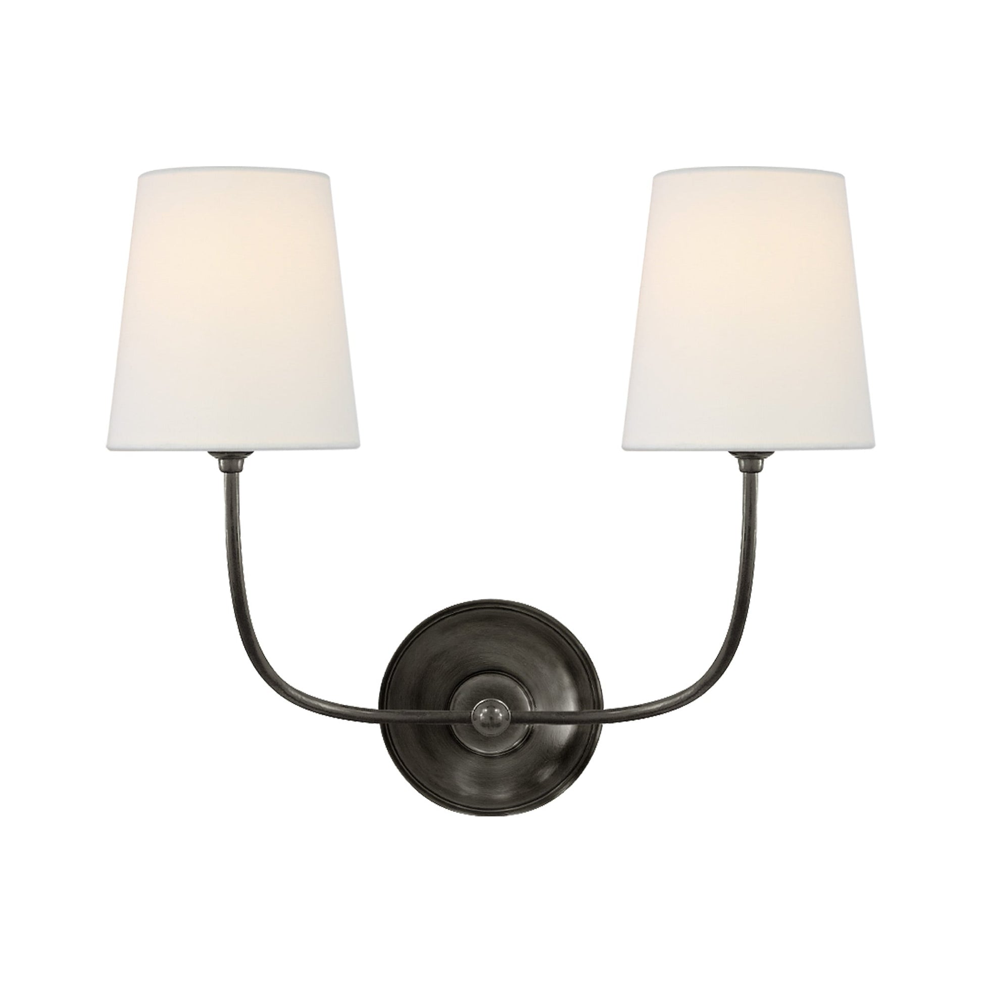 Vendome Wall Light in Bronze (2-Light).