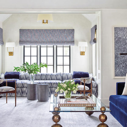 Venini Double Wall Light in living room.