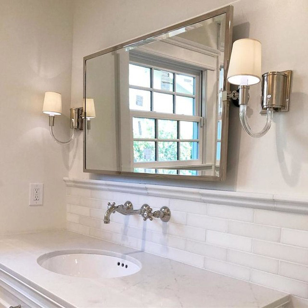 Vivian Wall Light in bathroom.