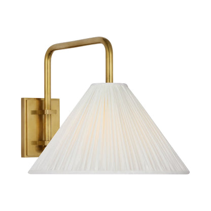 Waylon Wall Light in Hand-Rubbed Antique Brass.