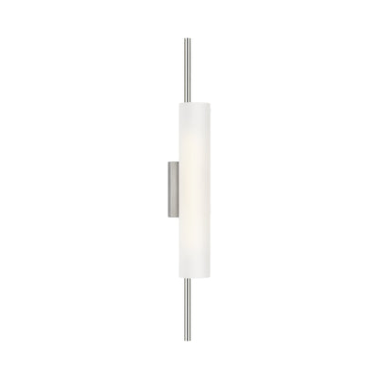 Windchime LED Wall Light in Polished Nickel.