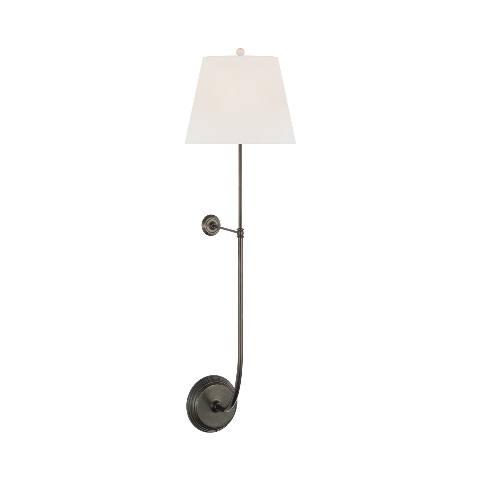 Wyatt Statement Wall Light in Bronze.