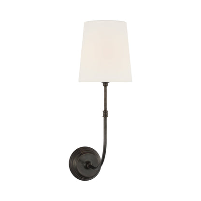 Wyatt Wall Light in Bronze.