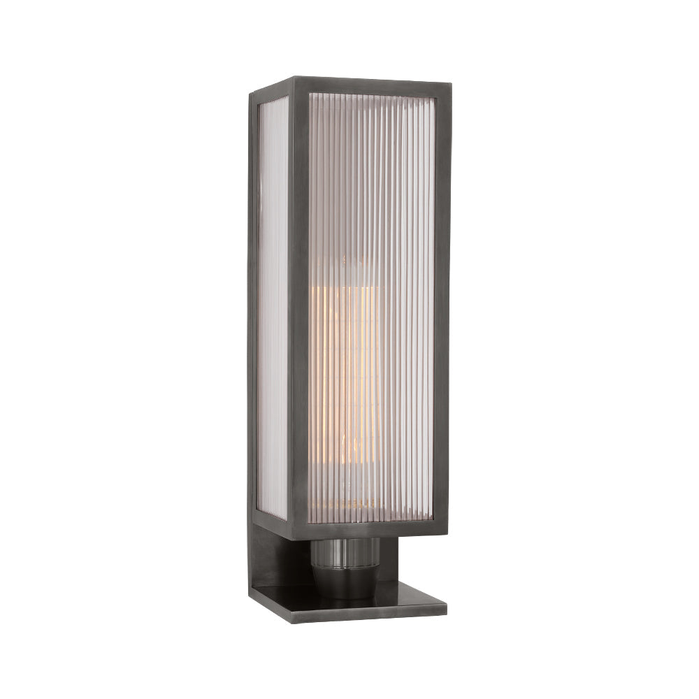 York Outdoor Wall Light in Bronze (1-Light/Small).