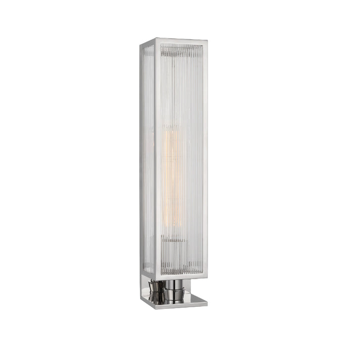 York  Wall Light in Polished Nickel (1-Light/Large).