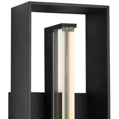 Abner Outdoor LED Wall Light in Detail.