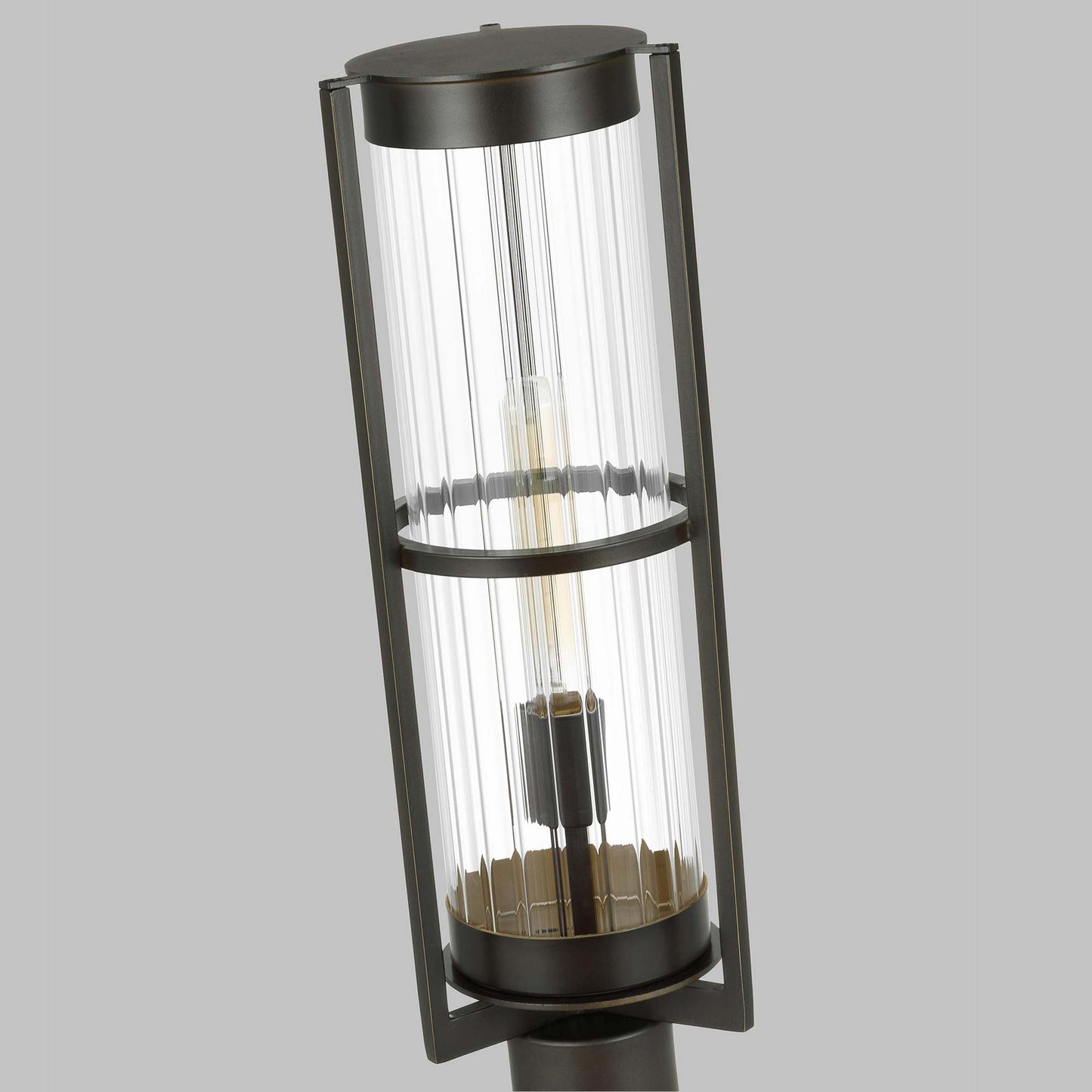 Alcona Outdoor Post Light in Detail.