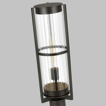 Alcona Outdoor Post Light in Detail.