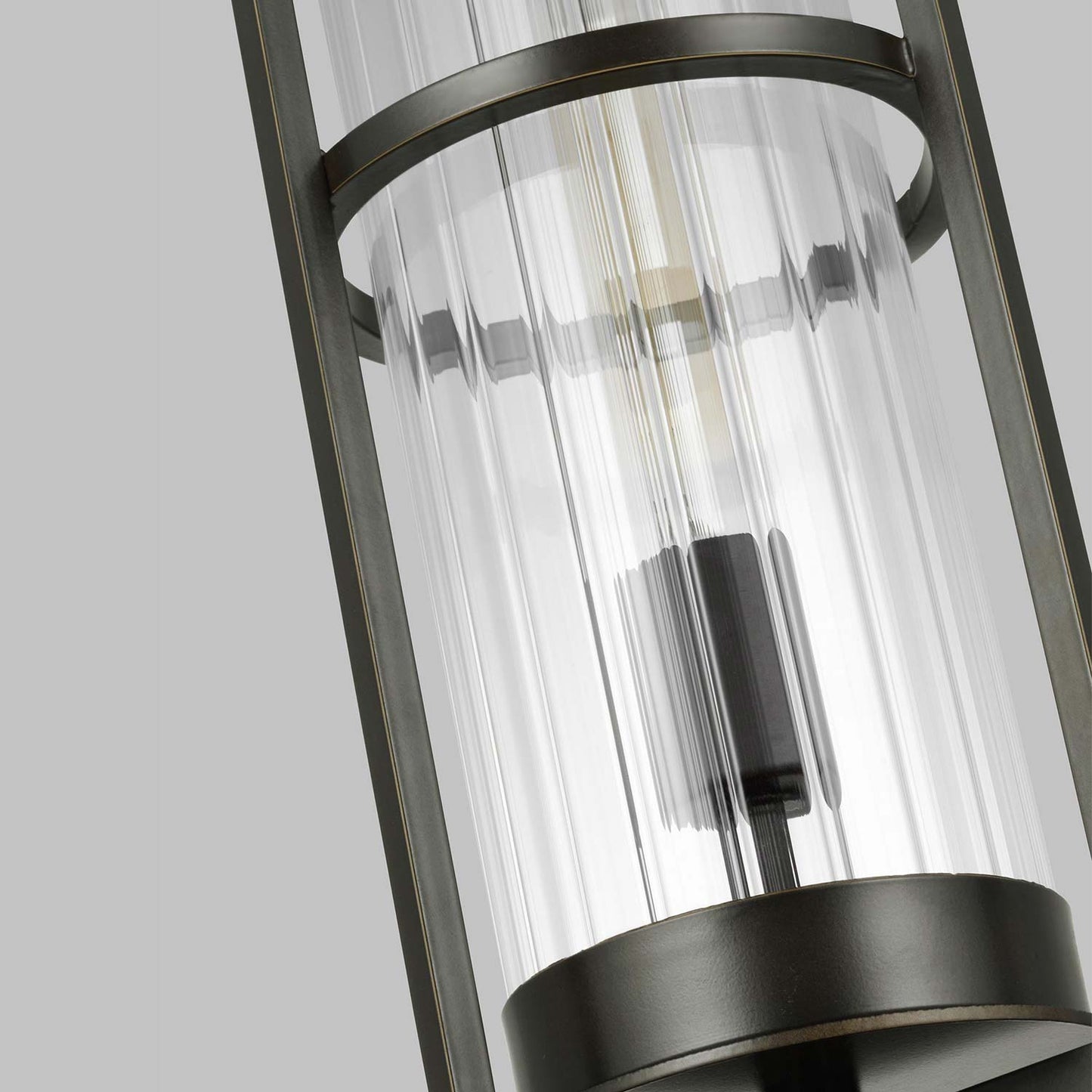 Alcona Outdoor Post Light in Detail.