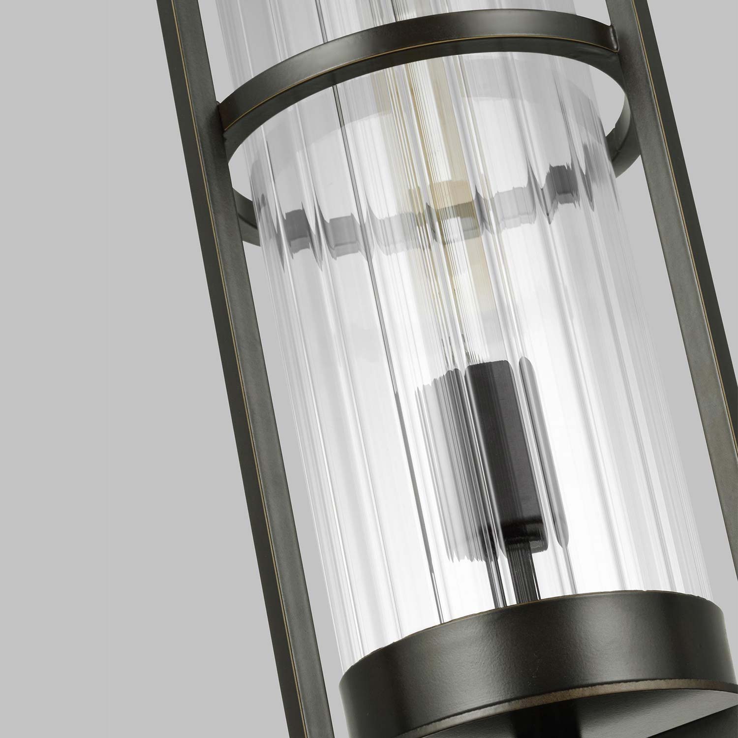 Alcona Outdoor Post Light in Detail.