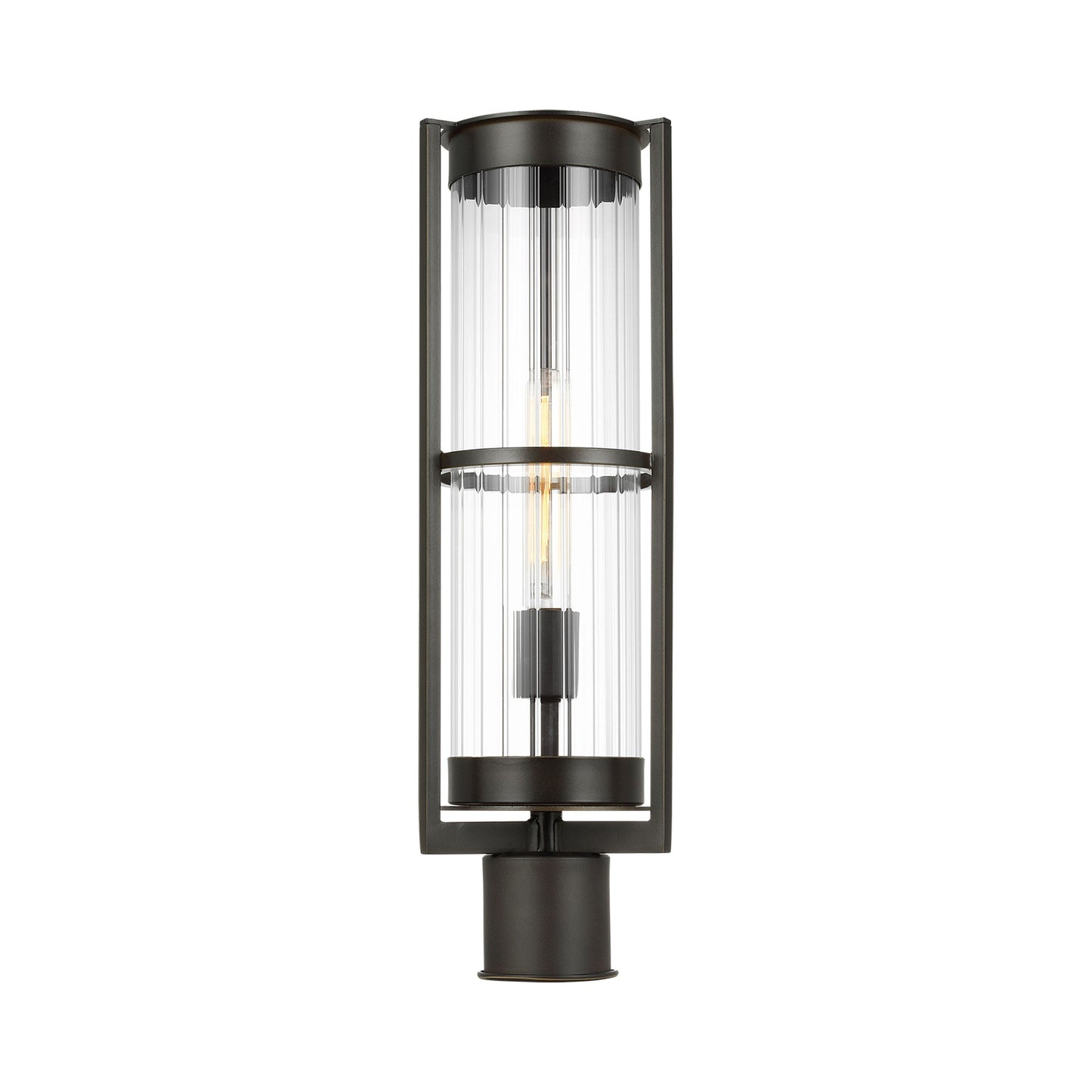 Alcona Outdoor Post Light in Detail.