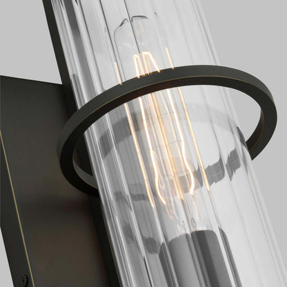 Alcona Outdoor Wall Light in Detail.