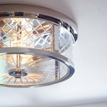 Alec Flush Mount Ceiling Light in Detail.