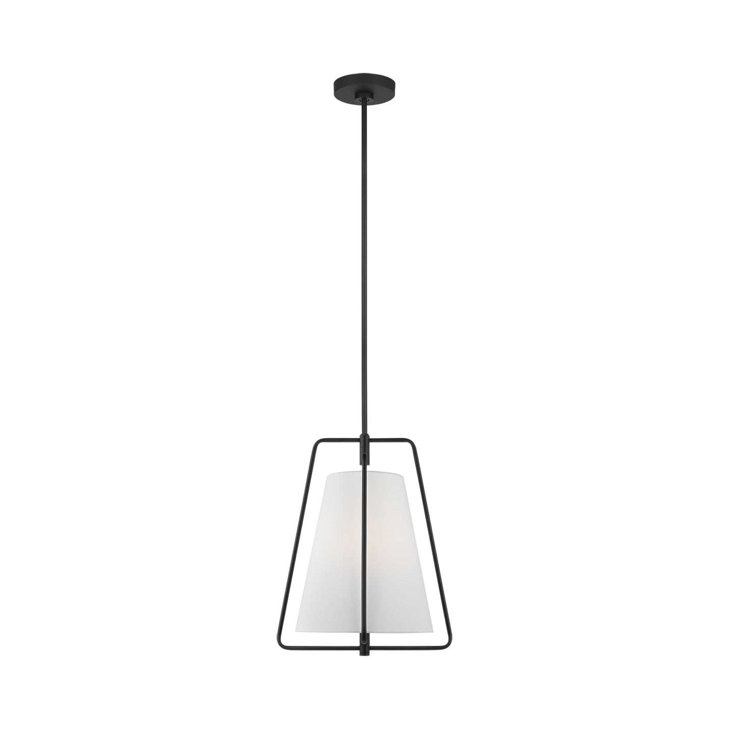 Allis Pendant Light in Midnight Black.