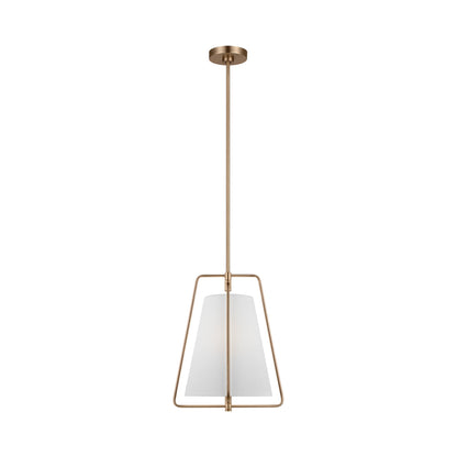 Allis Pendant Light in Satin Brass.