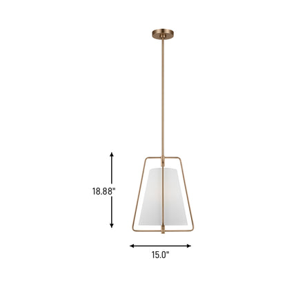 Allis Pendant Light - line drawing.