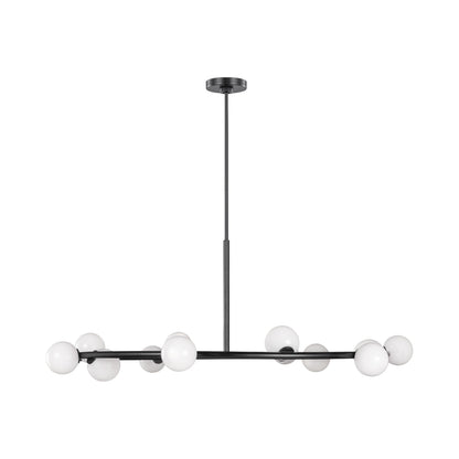 Altair Chandelier in Aged Iron.