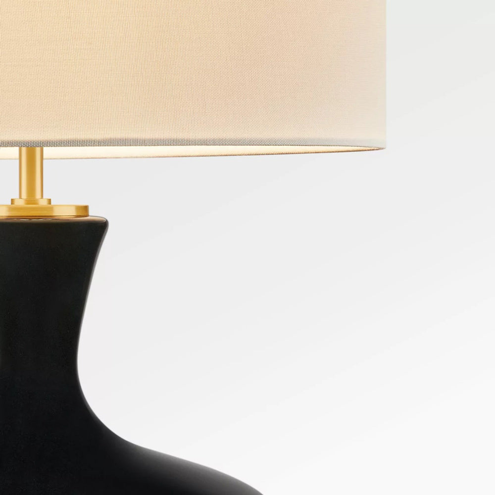 Amber Table Lamp in Detail.