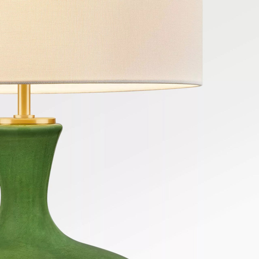 Amber Table Lamp in Detail.