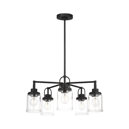 Anders Chandelier in Midnight Black.