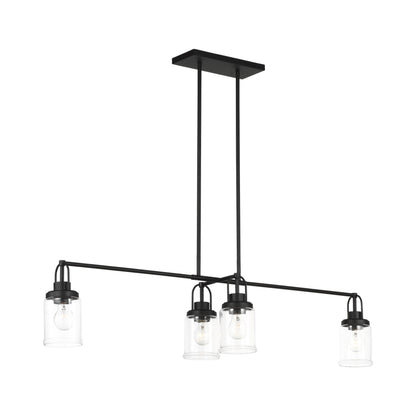 Anders Linear Chandelier in Detail.