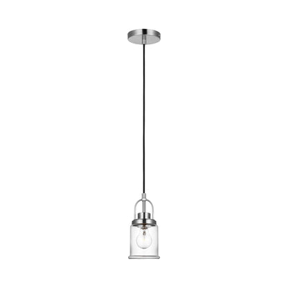 Anders Pendant Light in Brushed Nickel (Small).