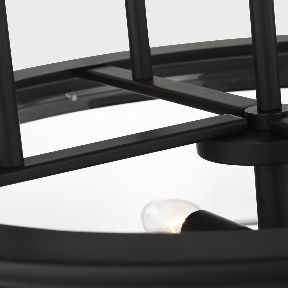 Anders Round Pendant Light in Detail.