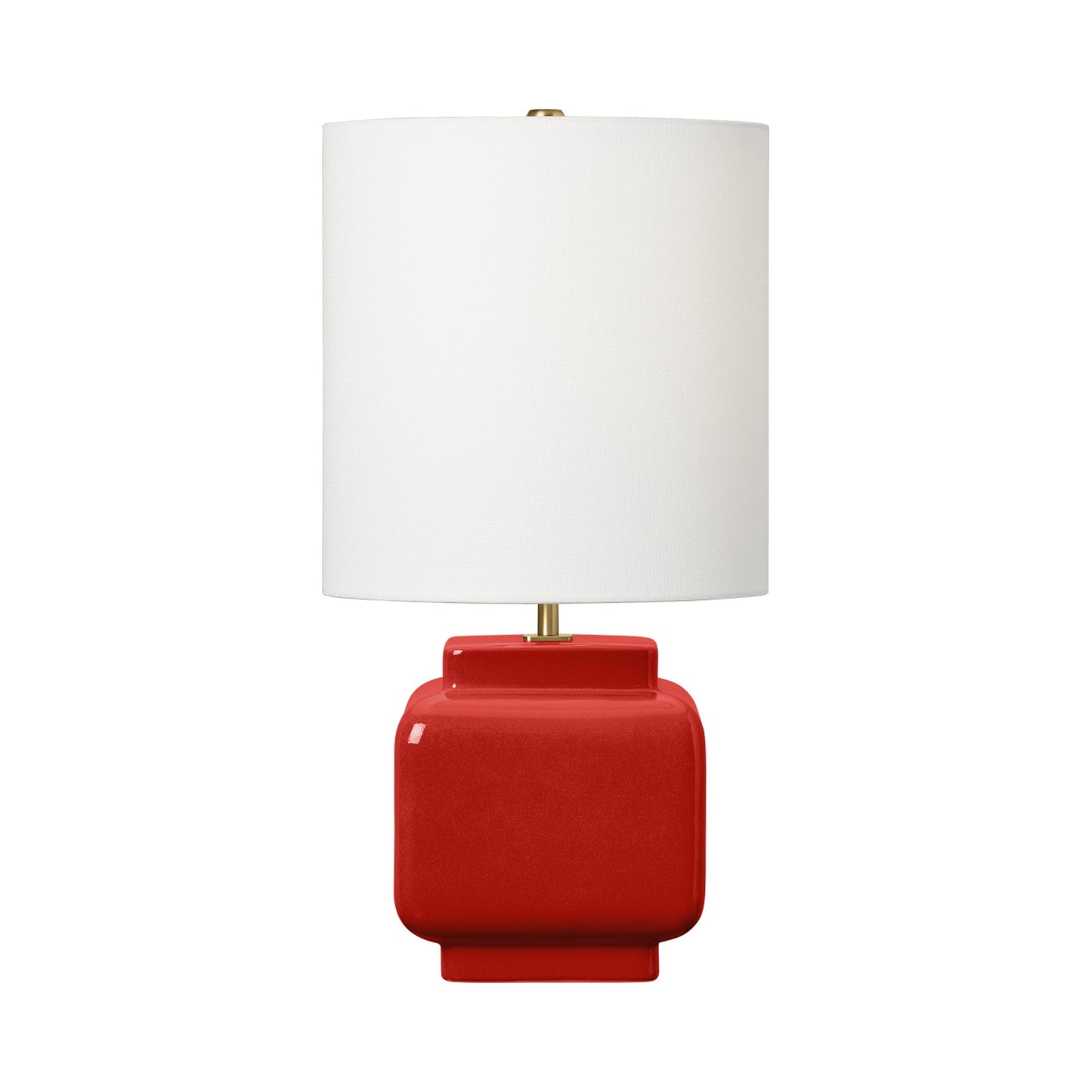 Anderson Table Lamp in Lucent Red (Medium).