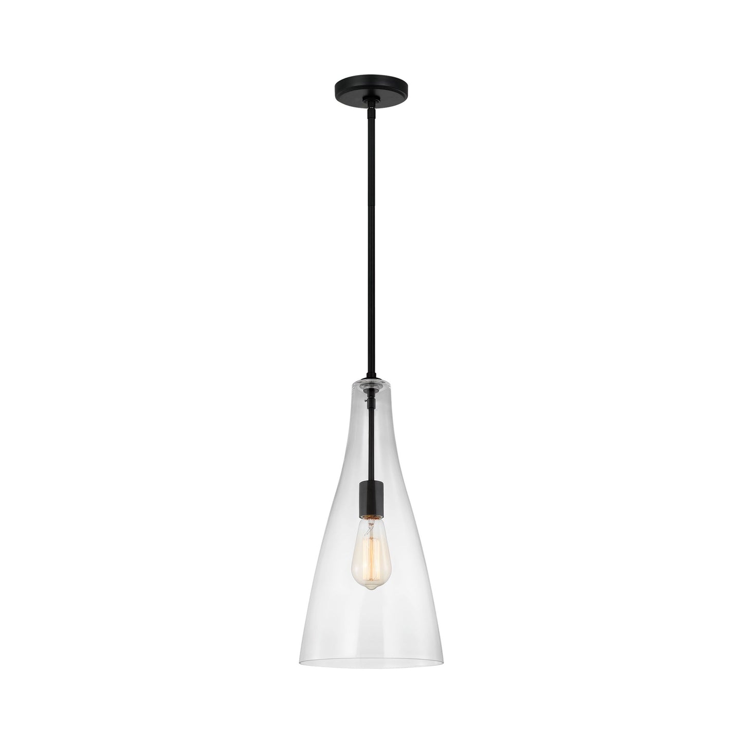 Arilda Pendant Light in Midnight Black.