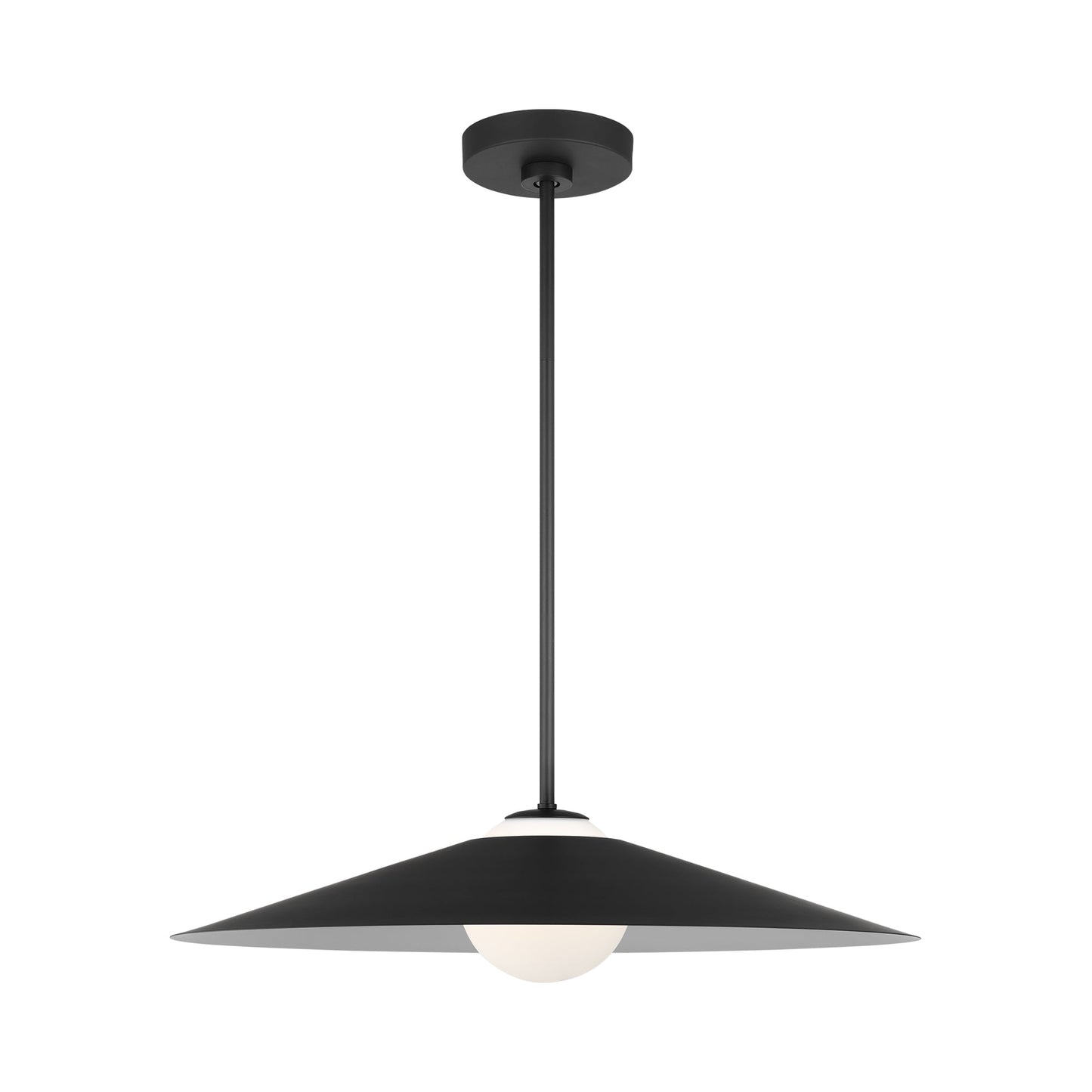 Astra Pendant Light in Midnight Black.