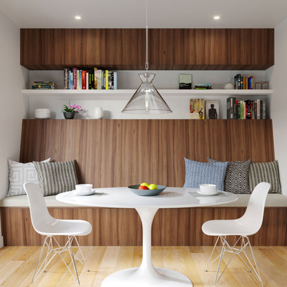 Atlantic Pendant Light in dining room.