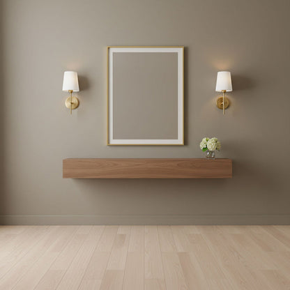 Baker Bath Wall Light in living room.
