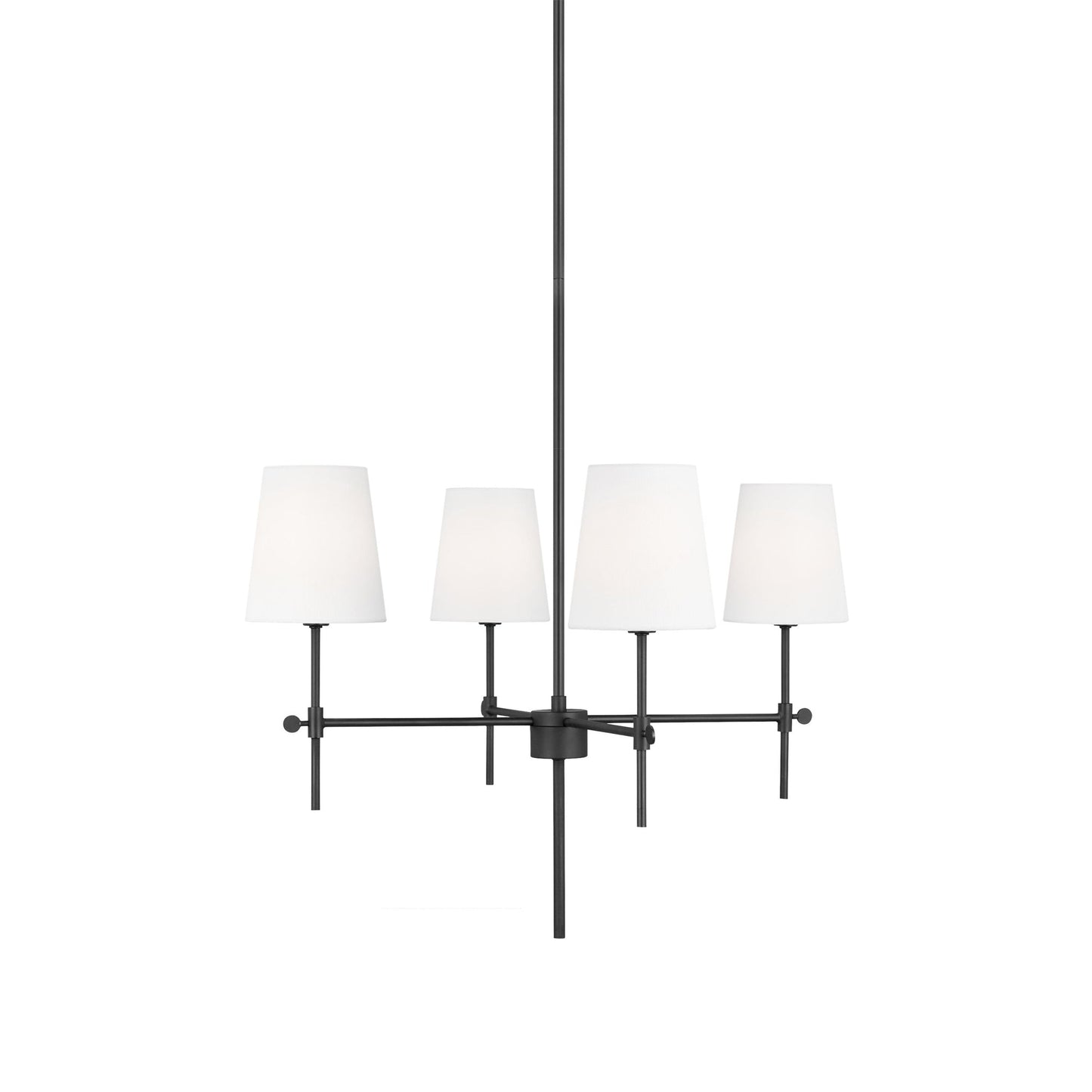 Baker Chandelier in Midnight Black (Small).