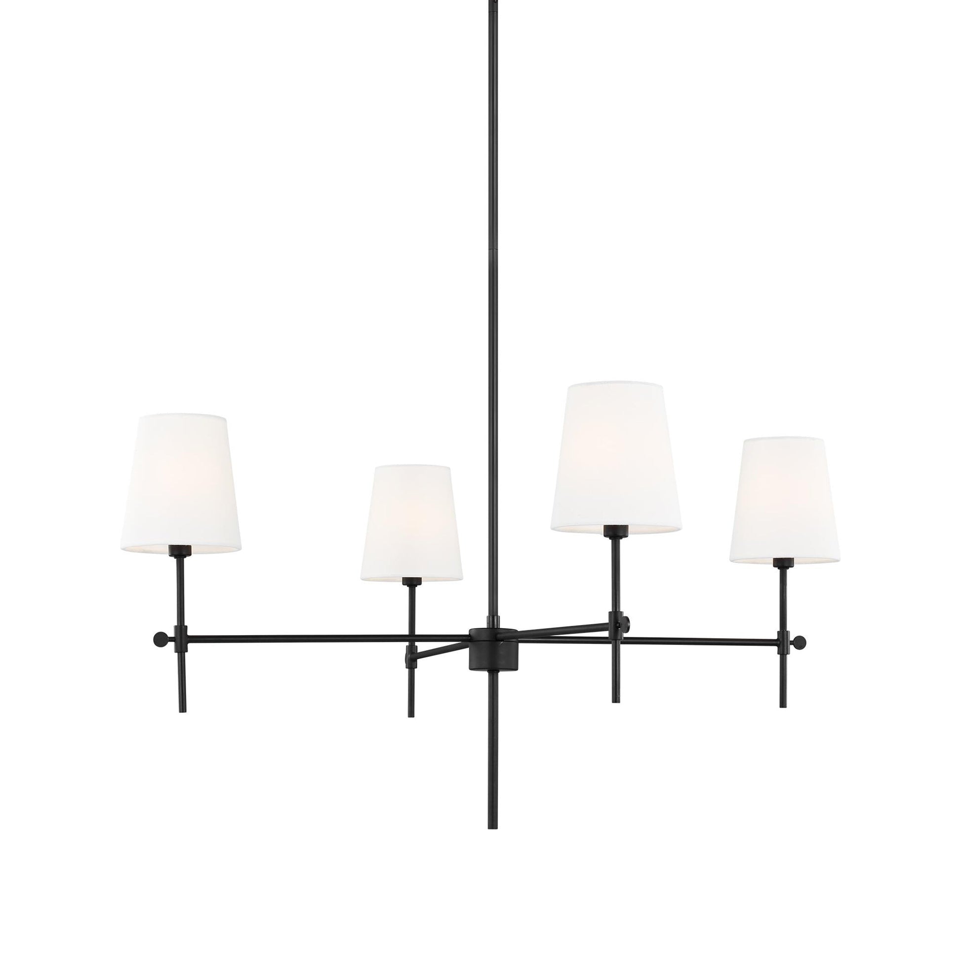 Baker Chandelier in Midnight Black (Large).