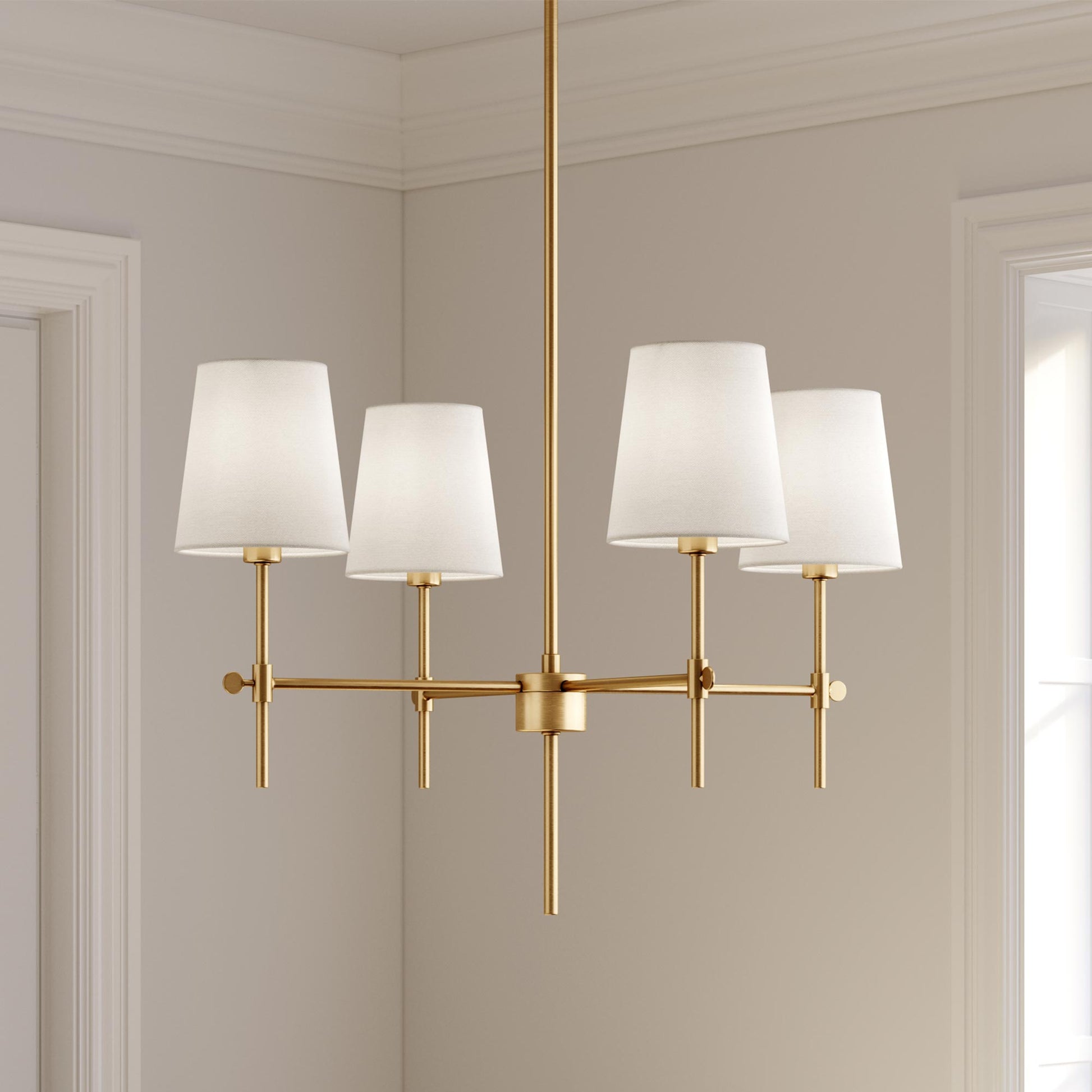 Baker Chandelier in Detail.