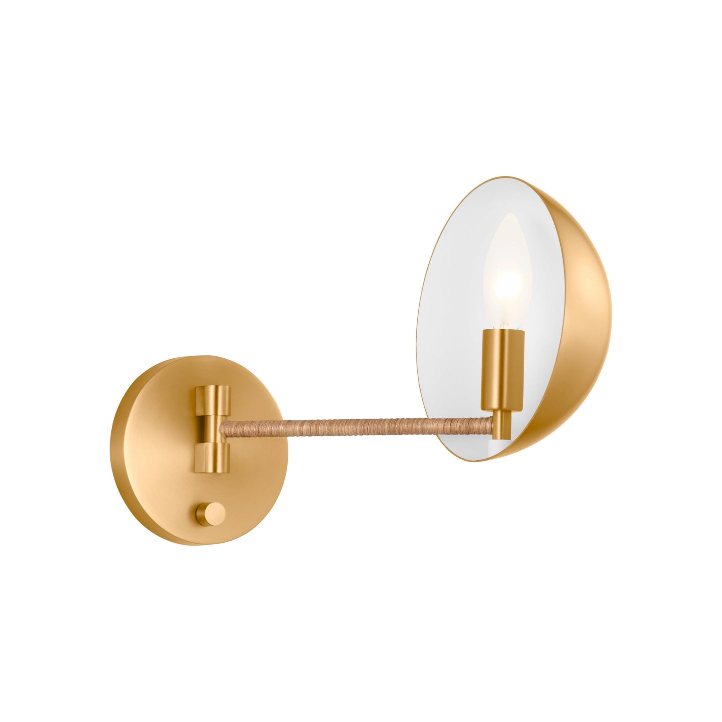 Balleroy Bath Wall Light in Detail.