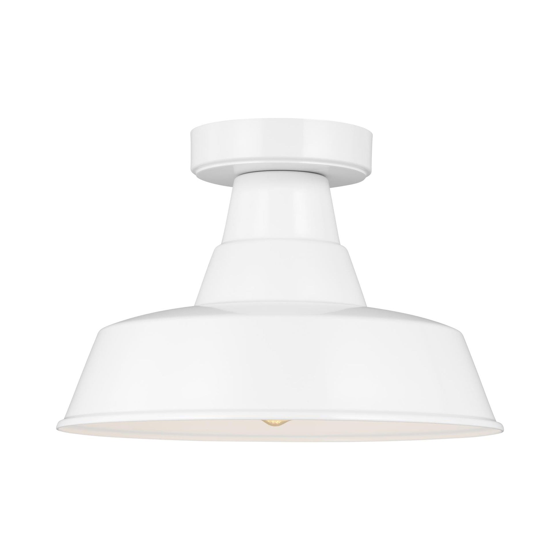 Barn Light Outdoor Flush Mount Ceiling Light in Detail.