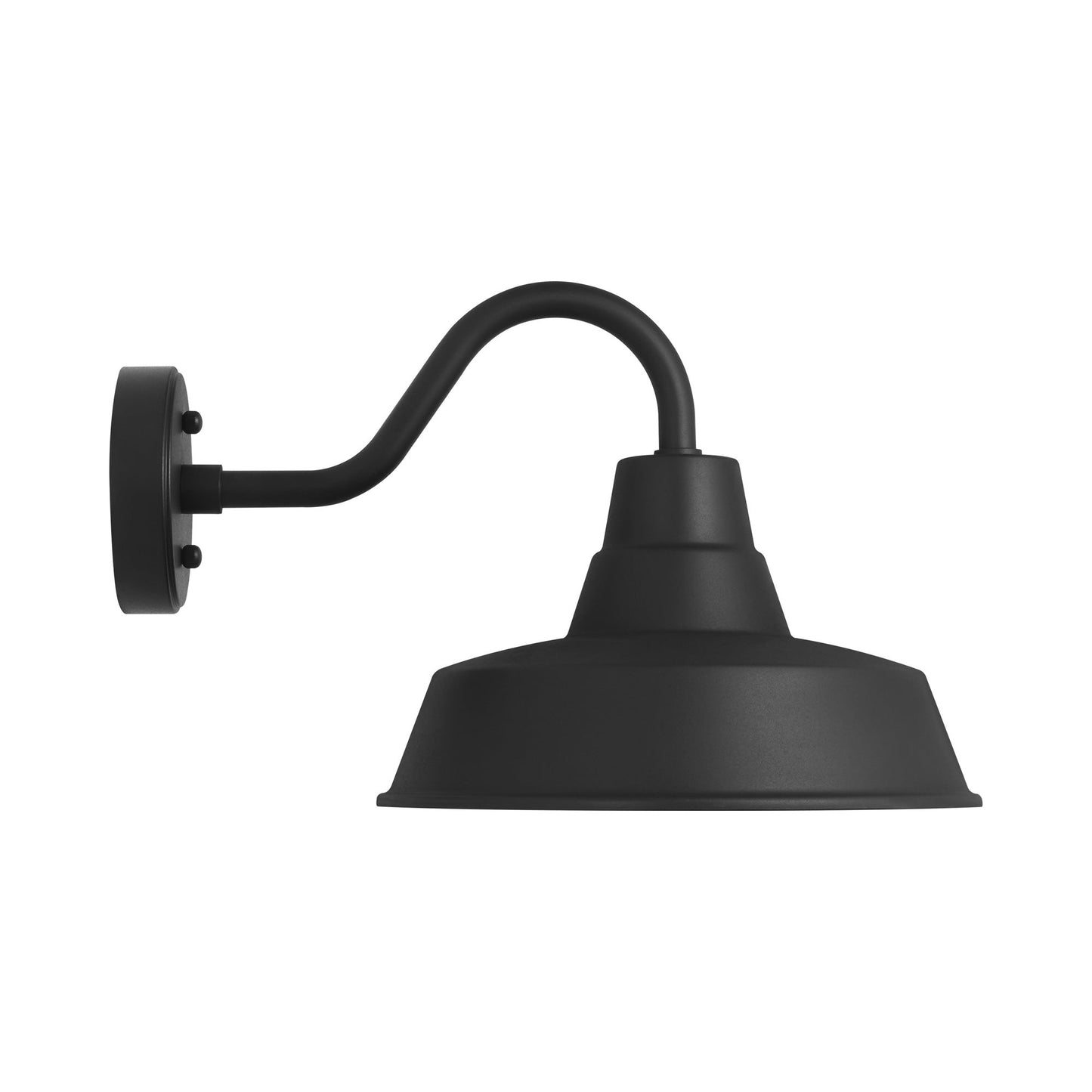 Barn Light Outdoor StoneStrong Wall Light in Textured Black (Medium).