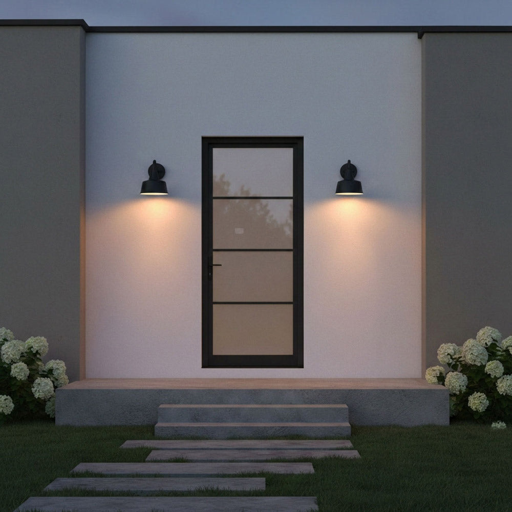 Barn Light Outdoor Wall Light in Outside Area.