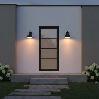 Barn Light Outdoor Wall Light in Outside Area.
