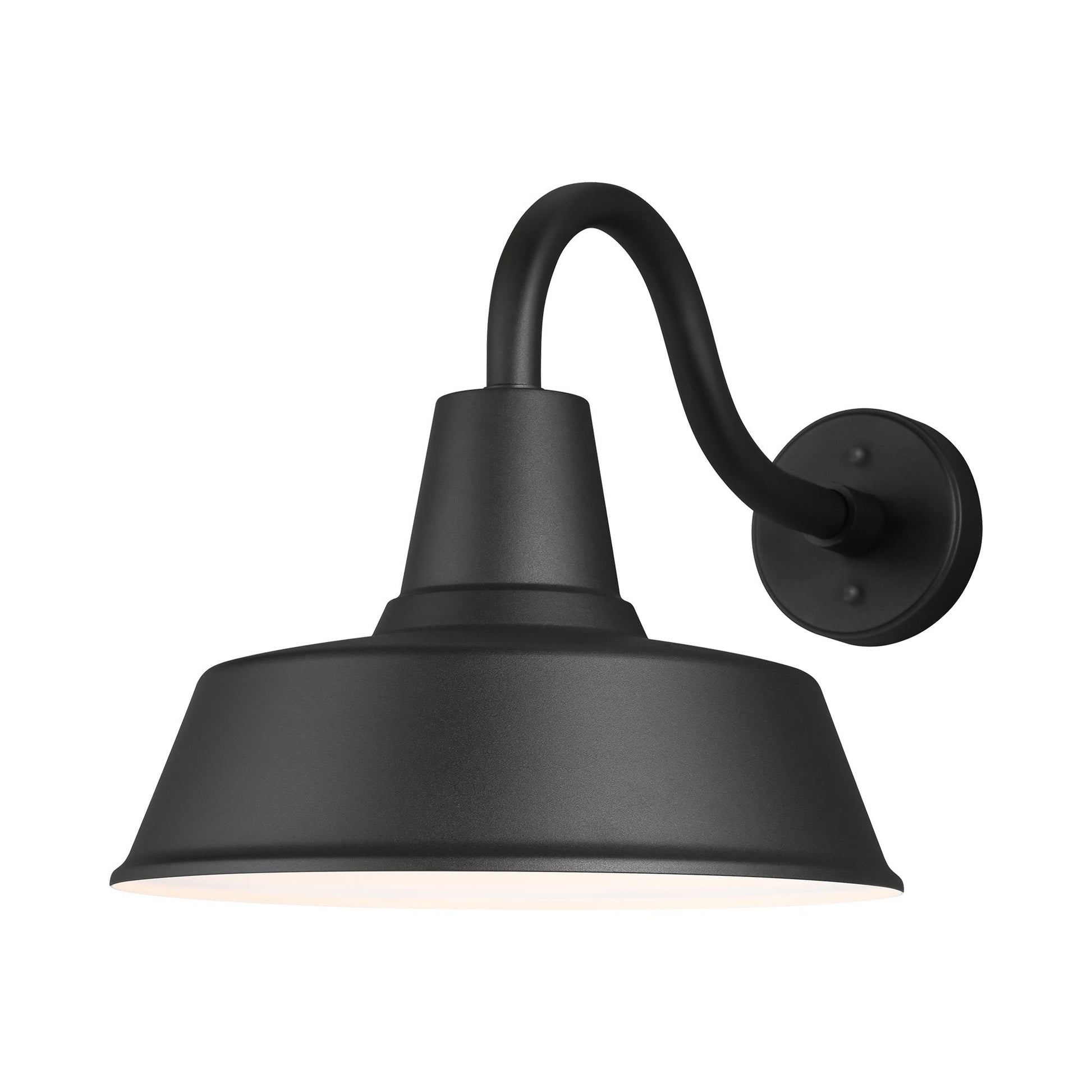 Barn Light Outdoor Wall Light in Black (Large).