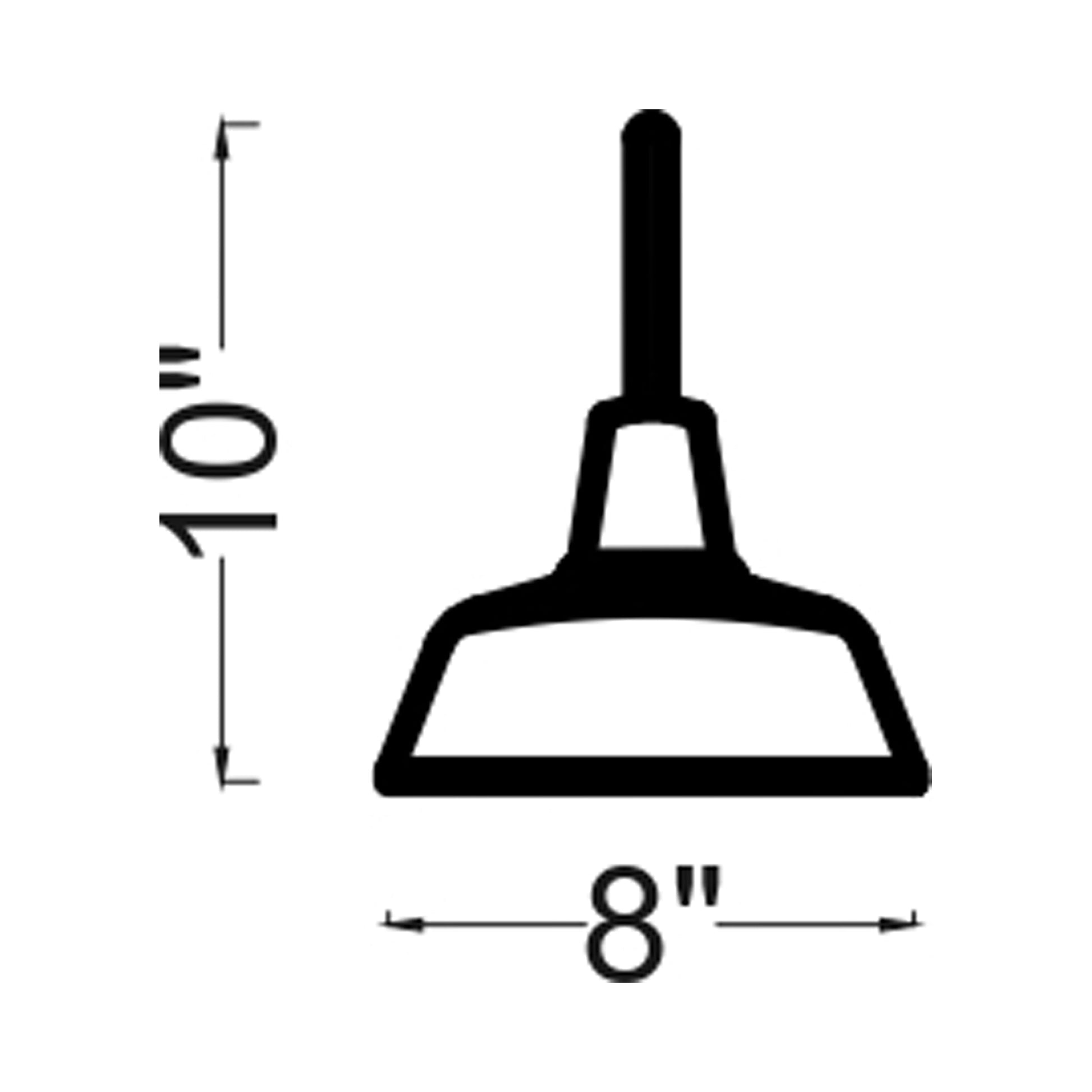 Barn Light Outdoor Wall Light - line drawing.