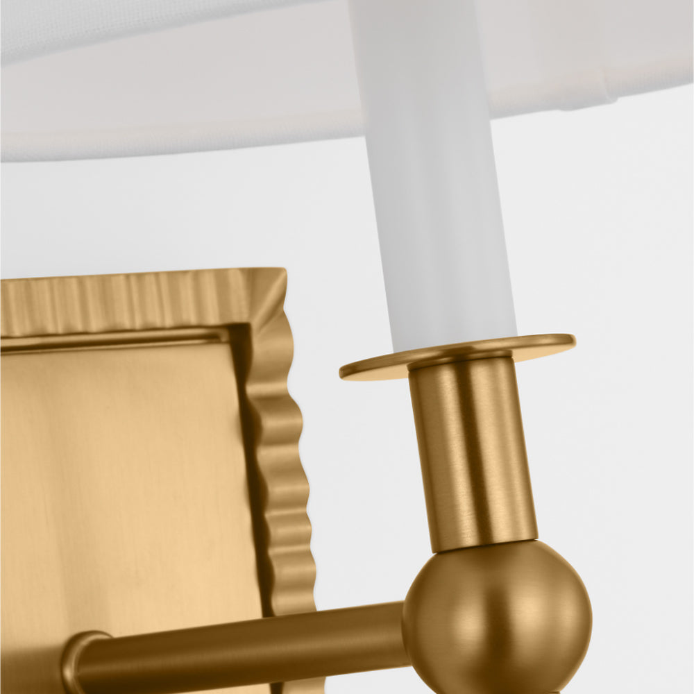 Baxley Bath Wall Light in Detail.