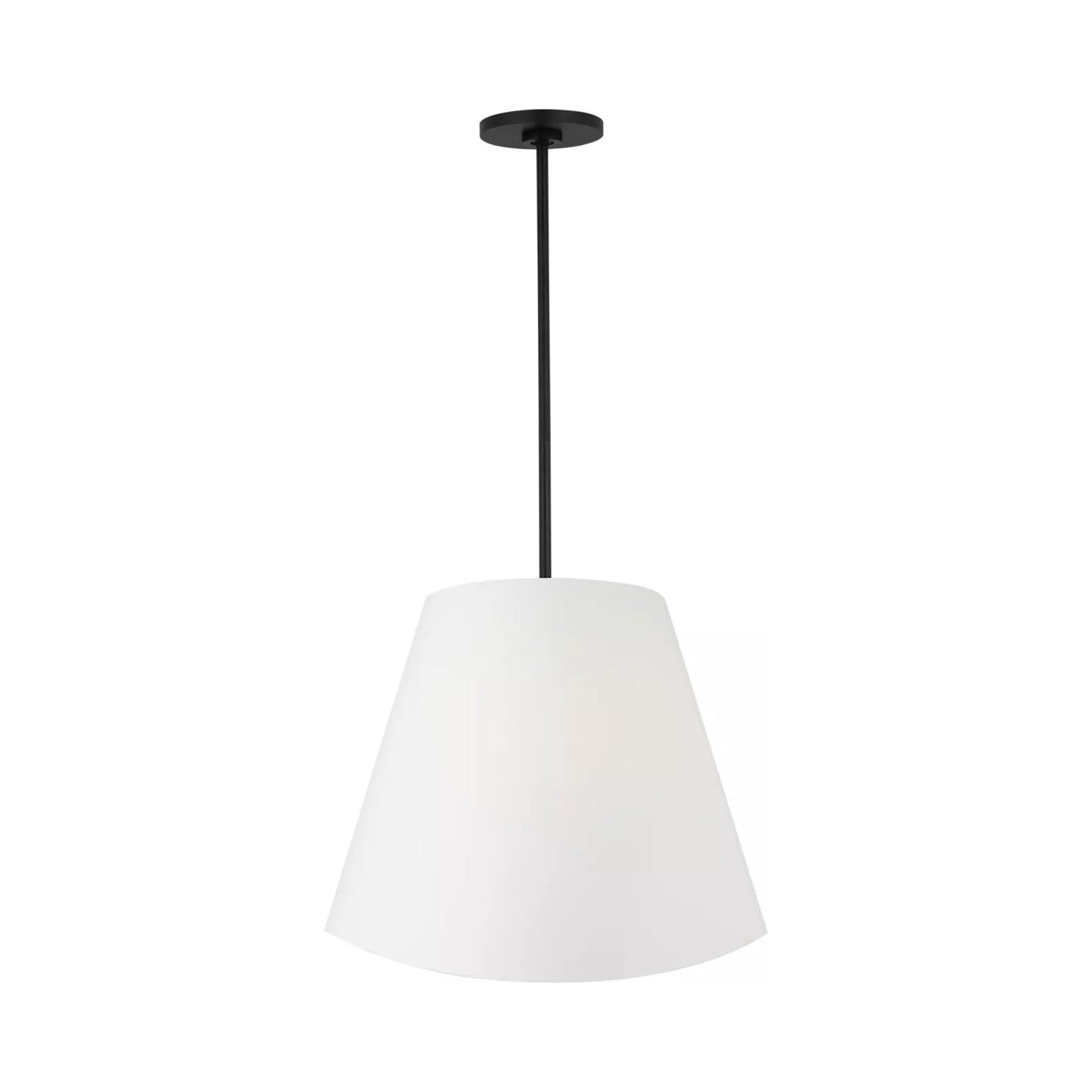 Beauvoir Pendant Light in Midnight Black (23.88-Inch).