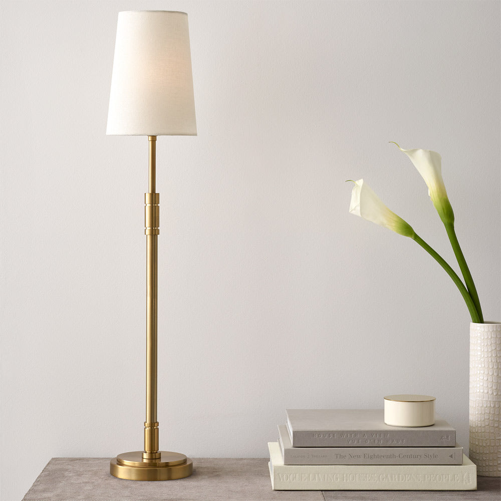 Beckham Table Lamp in living room.