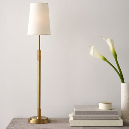 Beckham Table Lamp in living room.