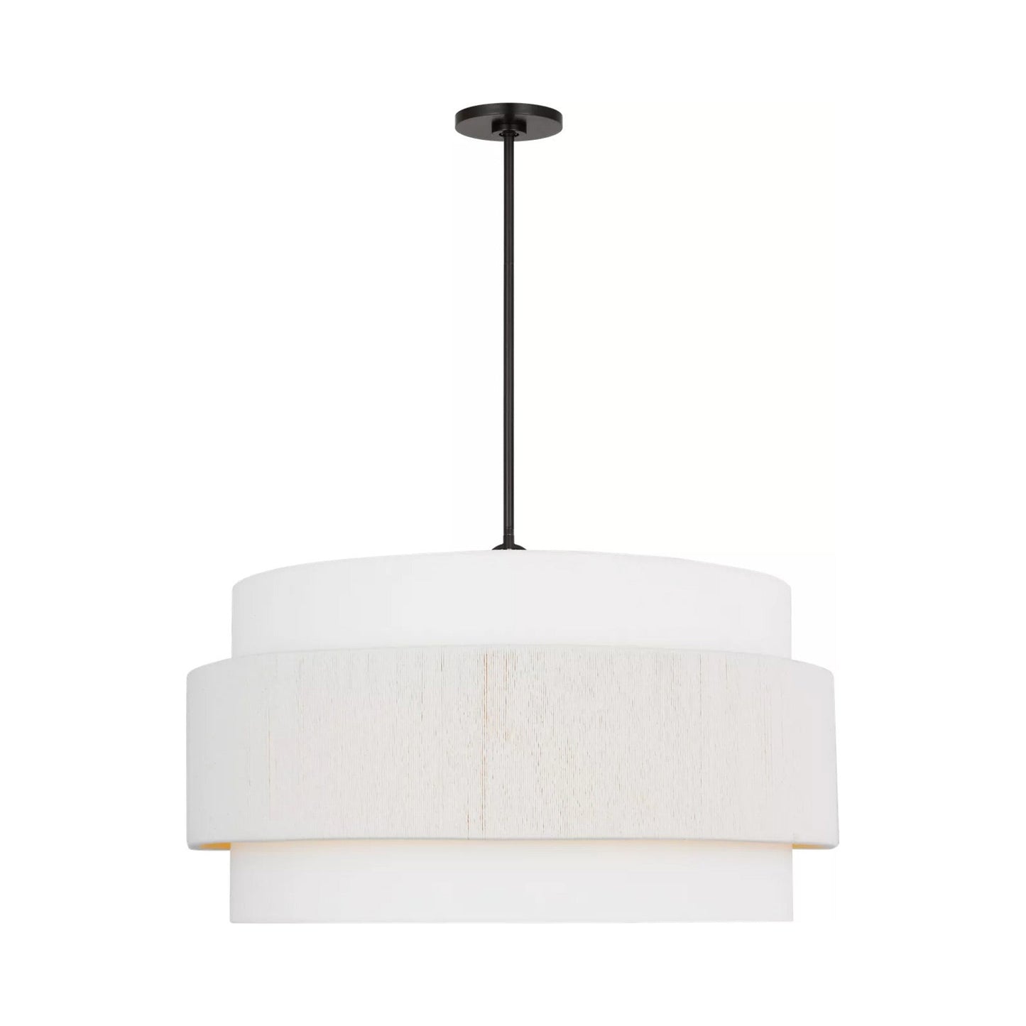Belaro Pendant Light in Aged Iron (30-Inch).